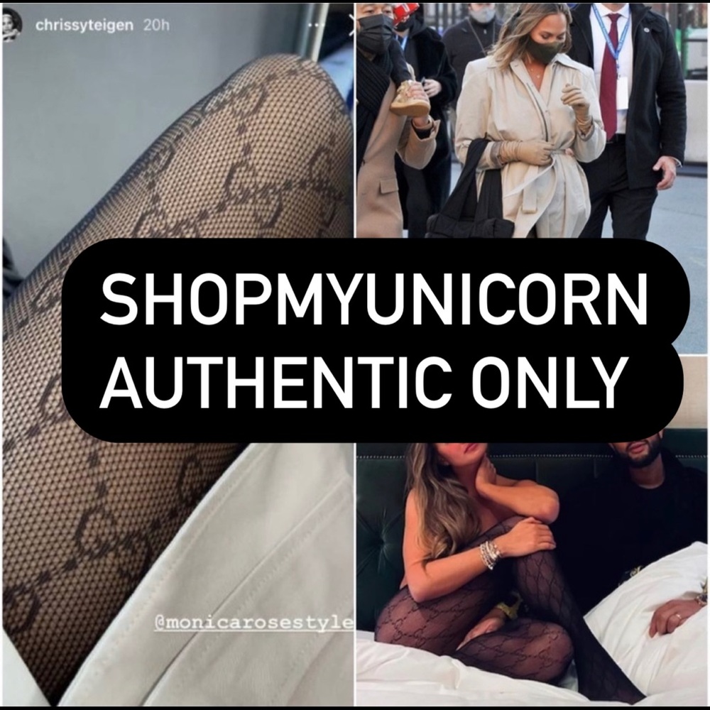 Gucci Tights Stockings Supremalis Logo